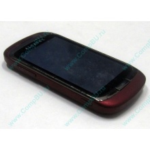 Красно-розовый телефон Alcatel One Touch 818 (Бронницы)