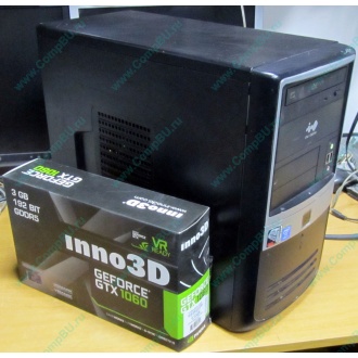 Игровой компьютер Intel Core i5 3470 (4x3.2GHz) /8Gb DDR3 /1Tb /3Gb DDR5 GeForce GTX1060 /ATX 500W (Бронницы)